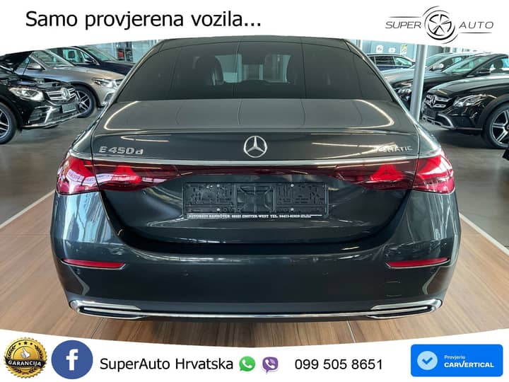 Mercedes E 450d 4M Aut. Avantgarde 367 KS, PANO+360+ACC+GR SJED+KEY+VIRT+LANE