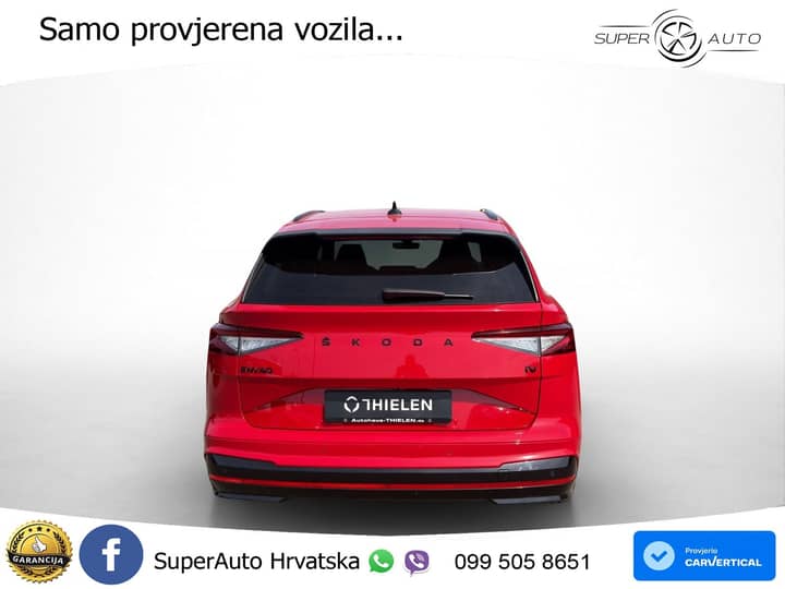 Škoda Enyaq iV Aut. RS Suite 299 KS, PANO+360+ACC+GR SJED+HEAD+KEY+LANE