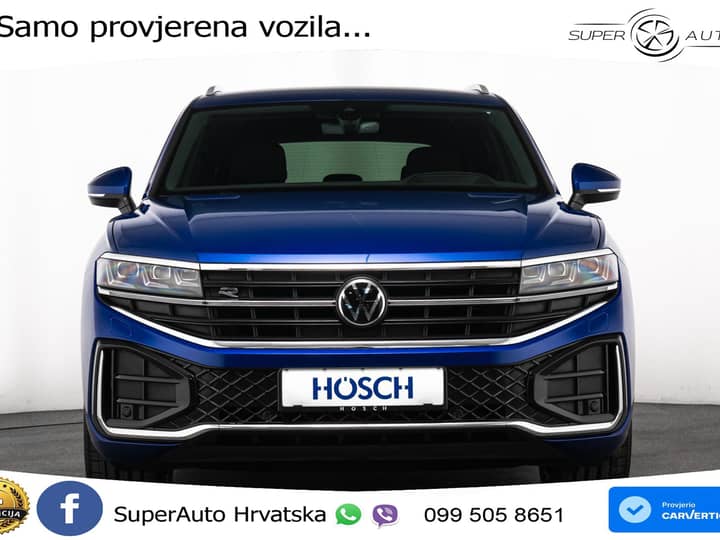 VW Touareg 3.0 V6 TDI 4M Aut. R-Line 231 KS, ZRAČNI+ACC+KAM+4xGR SJED+HEAD+VIRT