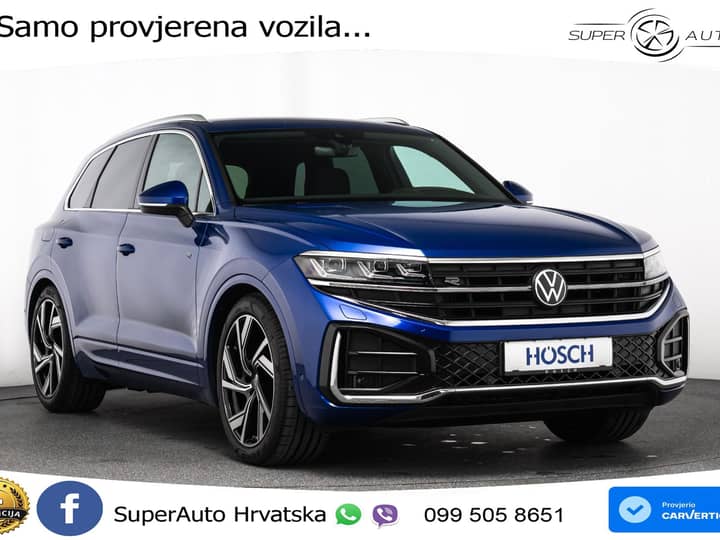VW Touareg 3.0 V6 TDI 4M Aut. R-Line 231 KS, ZRAČNI+ACC+KAM+4xGR SJED+HEAD+VIRT