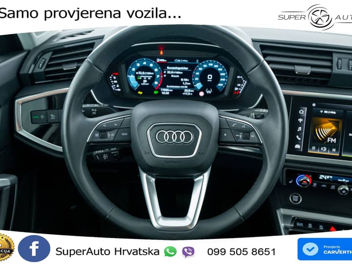 Audi Q3 35 TFSI S tronic Advanced 150 KS, ACC+GR SJED+VIRT