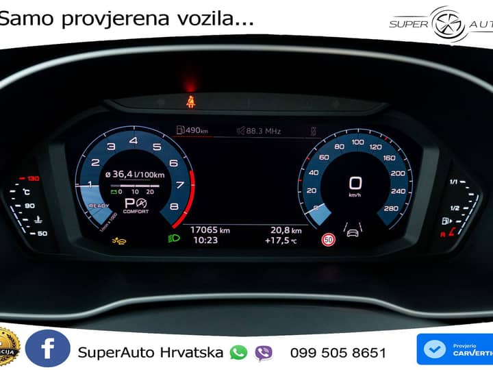 Audi Q3 35 TFSI S tronic Advanced 150 KS, ACC+GR SJED+VIRT