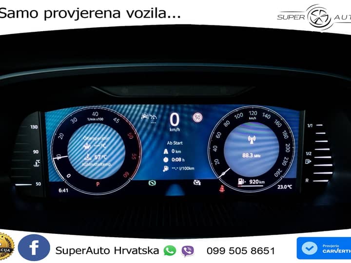 Škoda Octavia Combi 2.0 TDI DSG Selection 150 KS, KAM+4xGR SJED+PANO+VIRT