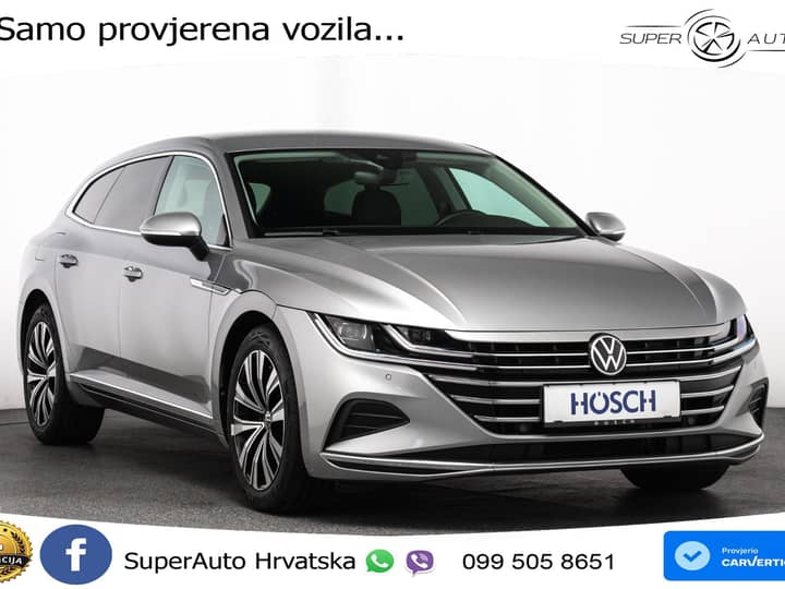 VW Arteon SB 2.0 TDI DSG Elegance 150 KS, ACC+KAM+GR SJED+VIRT+NAVI