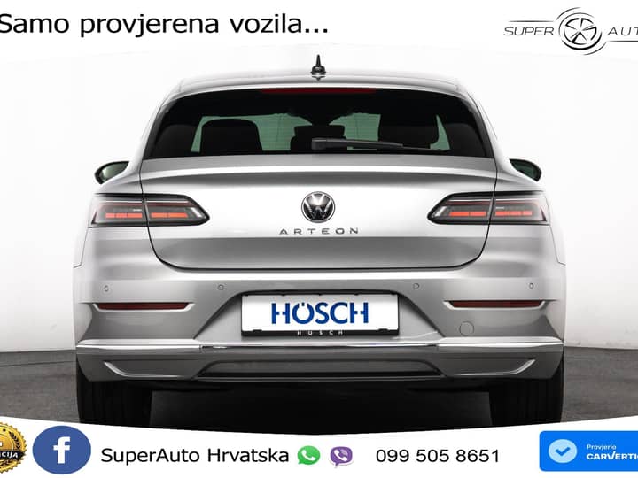 VW Arteon SB 2.0 TDI DSG Elegance 150 KS, ACC+KAM+GR SJED+VIRT+NAVI