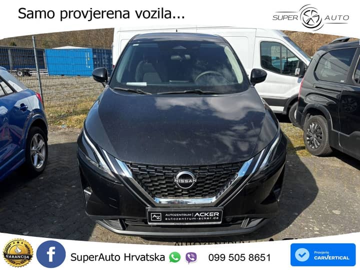 Nissan Qashqai 1.3 DIG-T MHEV Visia 140 KS, ACC+LED+LANE