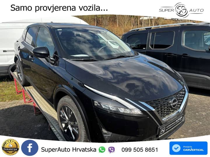 Nissan Qashqai 1.3 DIG-T MHEV Visia 140 KS, ACC+LED+LANE