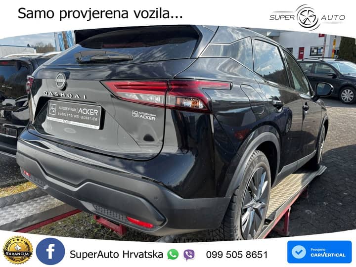 Nissan Qashqai 1.3 DIG-T MHEV Visia 140 KS, ACC+LED+LANE