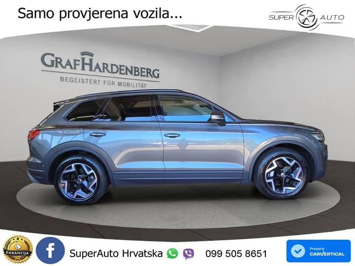 VW Touareg 3.0 TDI V6 4M Aut. 231 KS, ZRAČNI+ACC+GR SJED+KAM+PDC