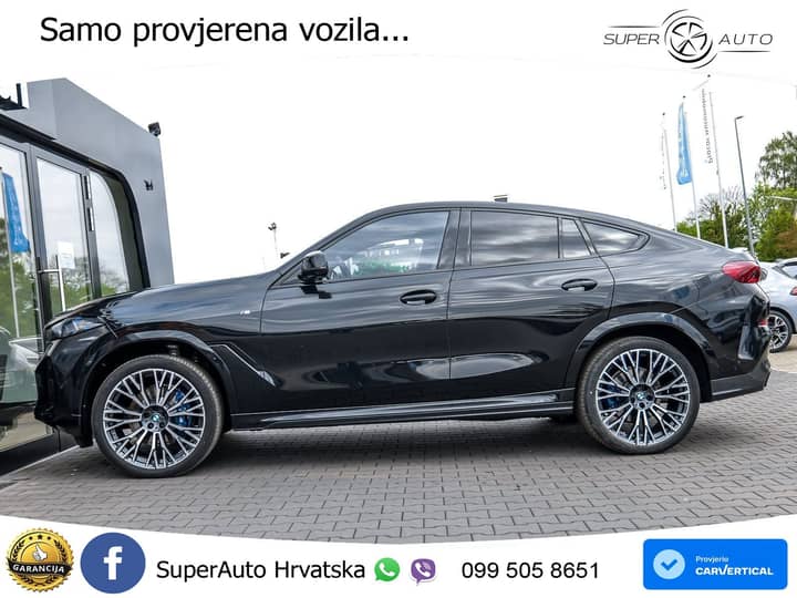 BMW X6 40d xDrive Steptronic M Sport 340 KS, LED+ACC+4xGR SJED+360+PANO