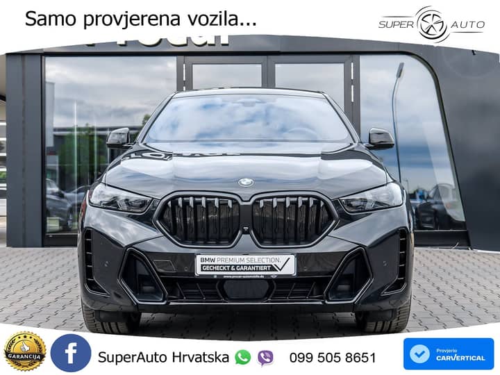 BMW X6 40d xDrive Steptronic M Sport 340 KS, LED+ACC+4xGR SJED+360+PANO
