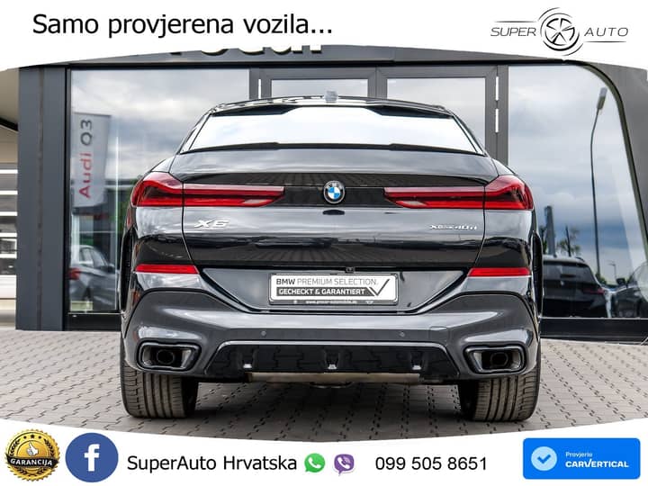 BMW X6 40d xDrive Steptronic M Sport 340 KS, LED+ACC+4xGR SJED+360+PANO