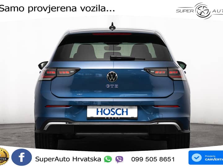 VW Golf 8 GTE 1.5 DSG 272 KS, MATRIX+ACC+GR SJED+360+VIRT