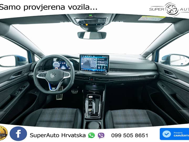 VW Golf 8 GTE 1.5 DSG 272 KS, MATRIX+ACC+GR SJED+360+VIRT