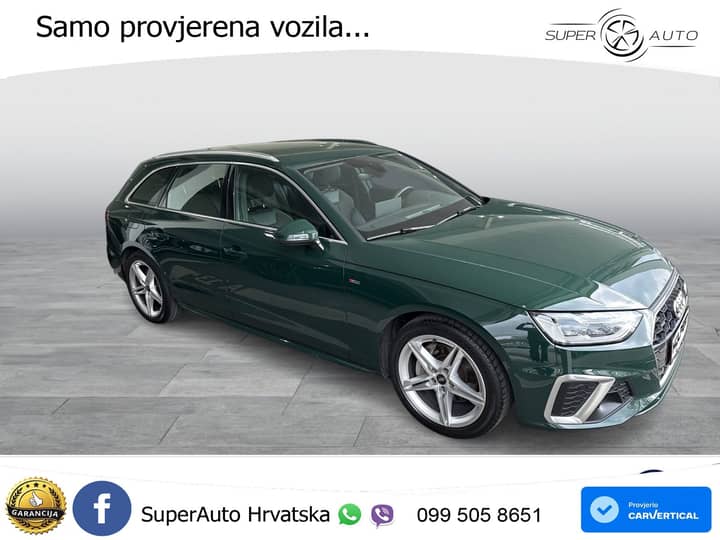 Audi A4 Avant 40 TDI quattro Aut. S line 204 KS, LED+360+GR SJED+VIRT+ASIST