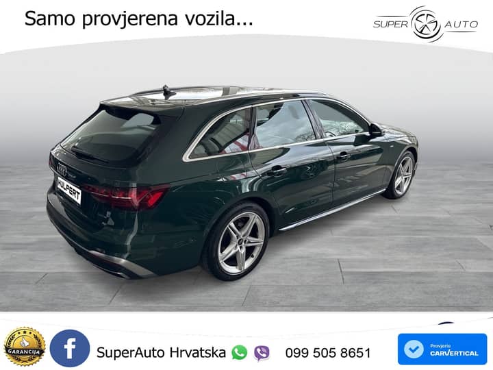 Audi A4 Avant 40 TDI quattro Aut. S line 204 KS, LED+360+GR SJED+VIRT+ASIST