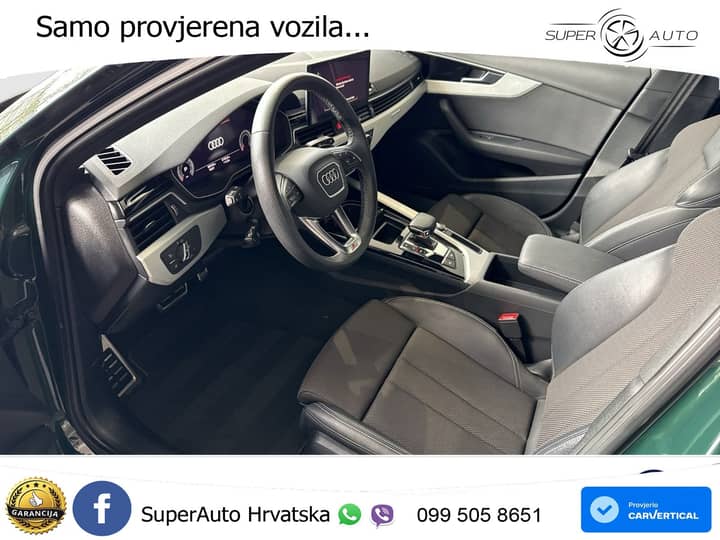 Audi A4 Avant 40 TDI quattro Aut. S line 204 KS, LED+360+GR SJED+VIRT+ASIST