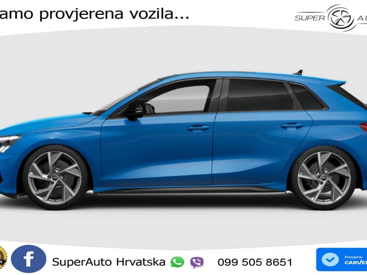 NOVO Audi S3 Sportback 2.0 TFSI quattro 310 KS, Matrix+ACC+GR SJED+PANO