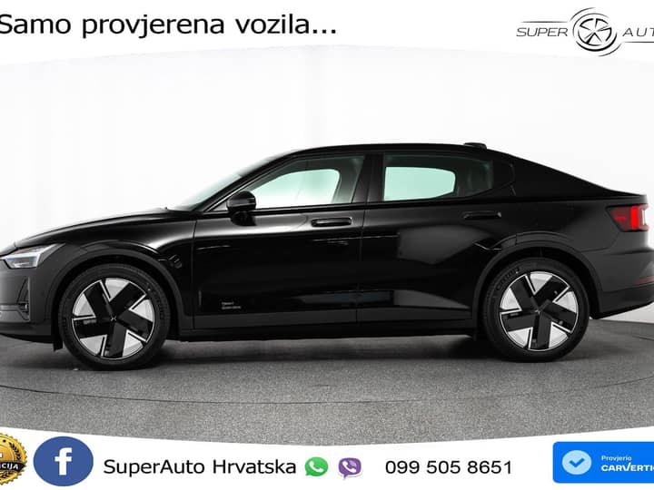 Polestar 2 Long Range Dual Motor 82 kWh 412 KS, ACC+360+4xGR SJED+VIRT+PANO