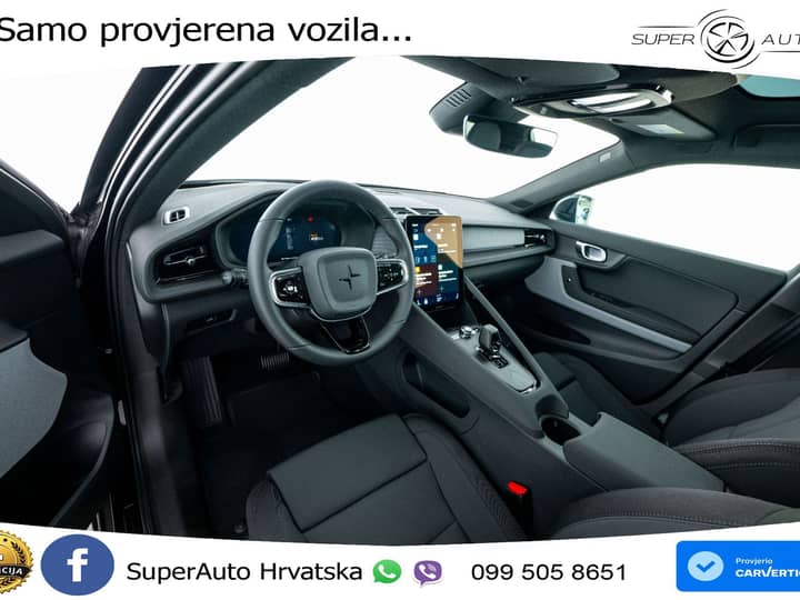 Polestar 2 Long Range Dual Motor 82 kWh 412 KS, ACC+360+4xGR SJED+VIRT+PANO