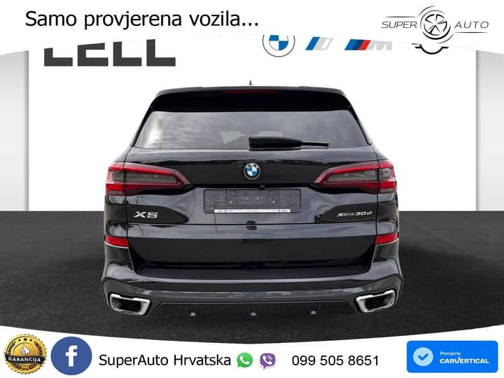 BMW X5 30d xDrive Aut. M Sport 286 KS, ACC+LED+KAM+GR SJED+HEAD+VIRT
