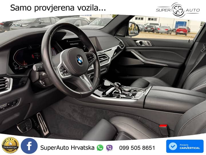 BMW X5 30d xDrive Aut. M Sport 286 KS, ACC+LED+KAM+GR SJED+HEAD+VIRT