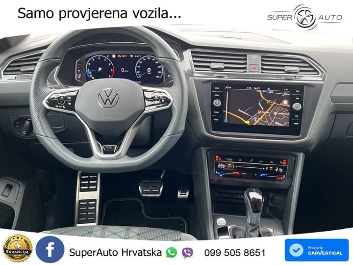 VW Tiguan Allspace 2.0 TSI 4M Aut. R-Line 190 KS, 7-SJED+ACC+VIRT+GR SJED+KAM