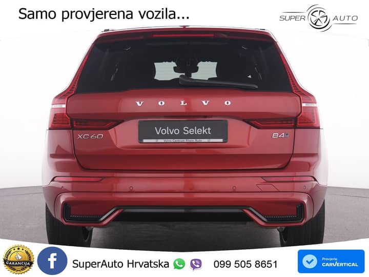 Volvo XC60 2.0d B4 AWD Aut. Plus Dark 197 KS, ACC+KAM+4xGR SJED+PANO+VIRT+ASIST