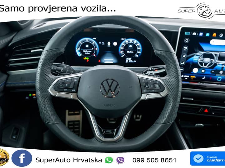 VW Passat Variant 2.0 TDI 4M DSG R-Line 193 KS, ACC+KAM+4xGR SJED+VIRT+MASAŽA