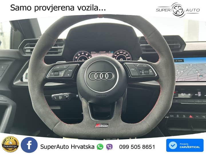 Audi RS3 SB 2.5 TFSI quattro S tronic 400 KS, ACC+360+GR SJED+PANO+HEAD+ASIST