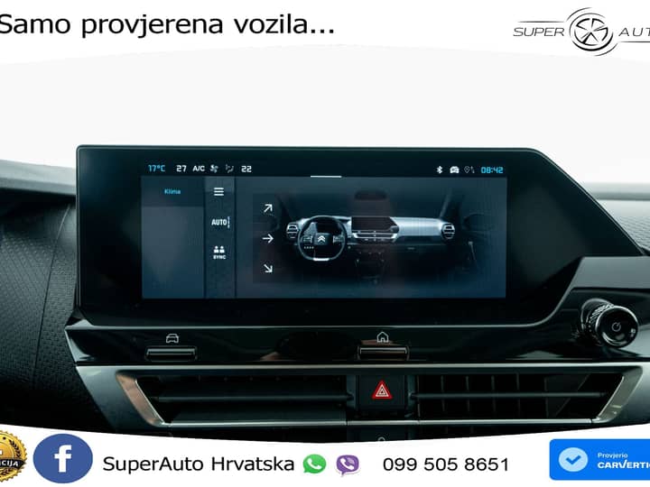 Citroen C4 X 1.2 PureTech Aut. Max 131 KS, LED+ACC+HEAD+PANO+KAM+VIRT+PDC