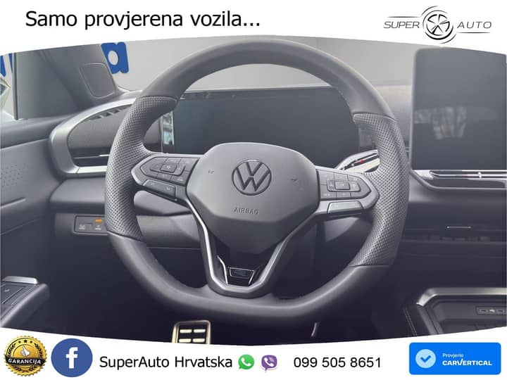 VW T-Roc 1.5 eTSI DSG R-Line 150 KS, ACC+360+KEY+GR SJED+HEAD+VIRT+LANE