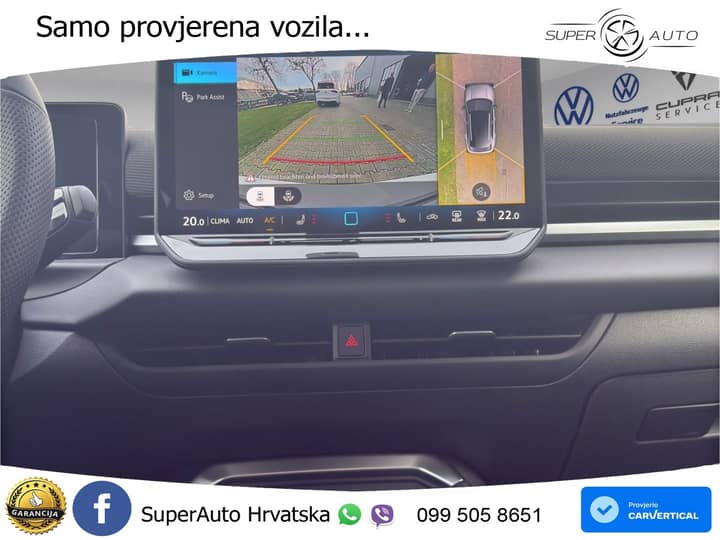 VW T-Roc 1.5 eTSI DSG R-Line 150 KS, ACC+360+KEY+GR SJED+HEAD+VIRT+LANE