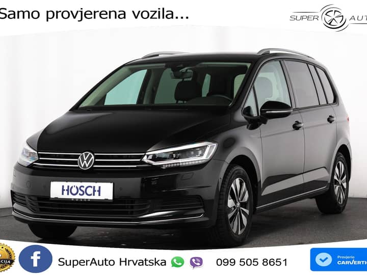 VW Touran 1.5 TSI DSG Comfortline 150 KS, 7-SJED+LED+ACC+GR SJED+VIRT+PDC+ASIST