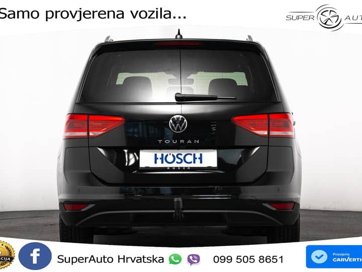 VW Touran 1.5 TSI DSG Comfortline 150 KS, 7-SJED+LED+ACC+GR SJED+VIRT+PDC+ASIST