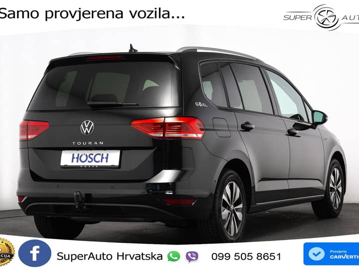 VW Touran 1.5 TSI DSG Comfortline 150 KS, 7-SJED+LED+ACC+GR SJED+VIRT+PDC+ASIST