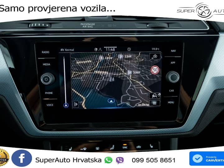 VW Touran 1.5 TSI DSG Comfortline 150 KS, 7-SJED+LED+ACC+GR SJED+VIRT+PDC+ASIST