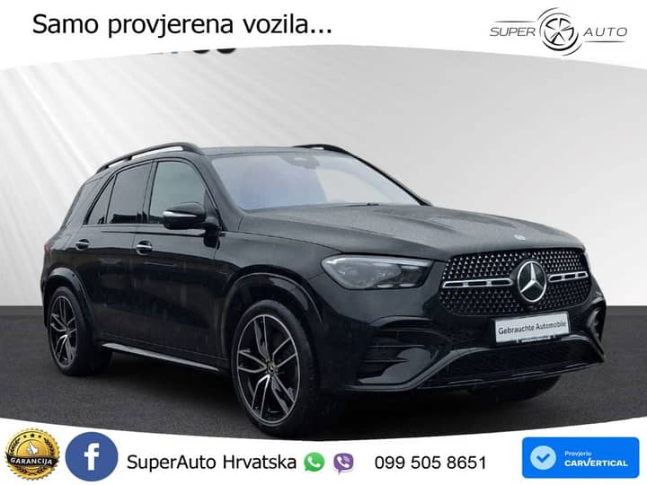 Mercedes GLE 450d Aut. AMG Line 367 KS, ZRAČNI+360+4xGR SJED+VIRT+NAVI+ASIST