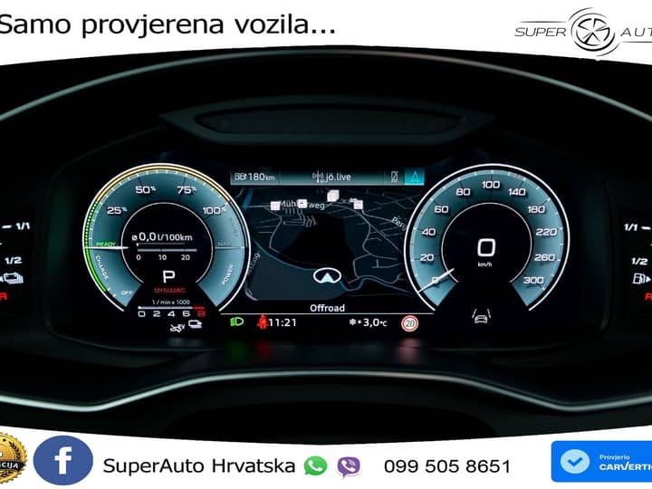 Audi A6 Avant 50 TFSIe quattro ultra S tronic 299 KS, ACC+KAM+GR SJED+VIRT+NAVI