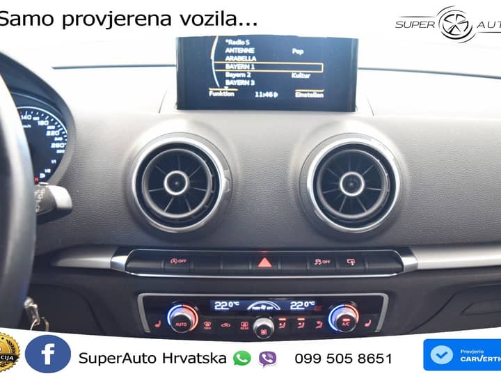 Audi A3 1.2 TFSI Attraction 110 KS, XENON+TEM+GR SJED+PDC+KLIMA