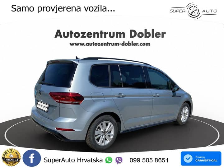 VW Touran 2.0 TDI DSG R-Line 150 KS, 7-SJED+LED+ACC+GR SJED+VIRT+KAM