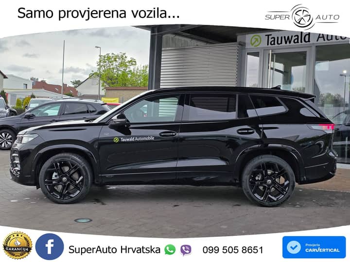 VW Tayron 2.0 TSI 4M DSG R-Line 265 KS, 7-SJED+LED+ACC+GR SJED+PANO+360