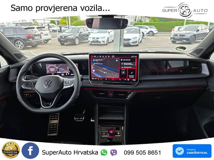 VW Tayron 2.0 TSI 4M DSG R-Line 265 KS, 7-SJED+LED+ACC+GR SJED+PANO+360