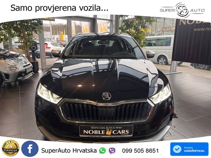 Škoda Octavia Combi 2.0 TDI 4x4 DSG Scout 200 KS, ACC+KAM+LED+GR SJED+HEAD+ASIST