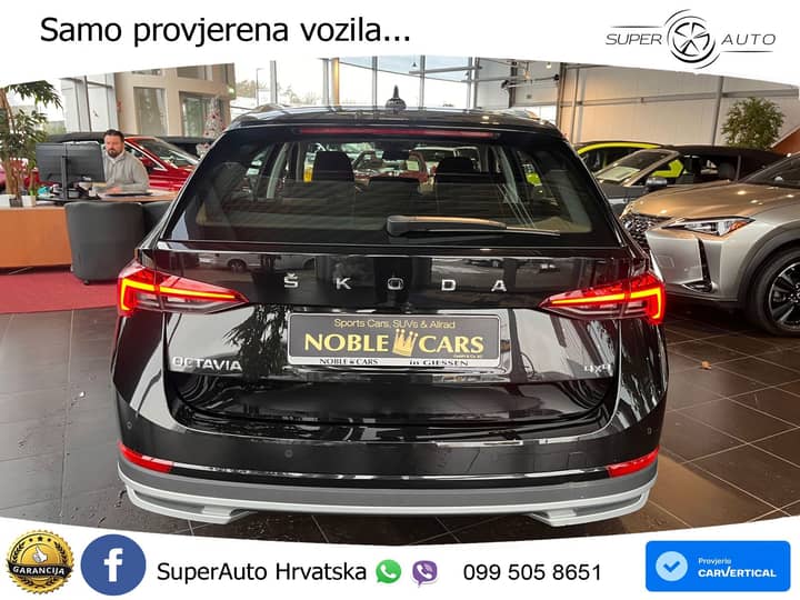 Škoda Octavia Combi 2.0 TDI 4x4 DSG Scout 200 KS, ACC+KAM+LED+GR SJED+HEAD+ASIST