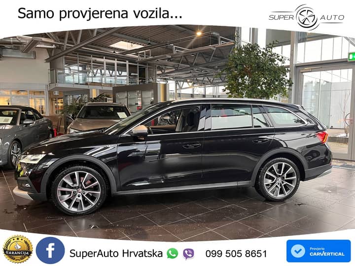 Škoda Octavia Combi 2.0 TDI 4x4 DSG Scout 200 KS, ACC+KAM+LED+GR SJED+HEAD+ASIST