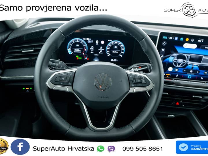 VW Passat Variant 1.5 eTSI DSG Business 150 KS, ACC+360+GR SJED+VIRT+NAVI+MASAŽA