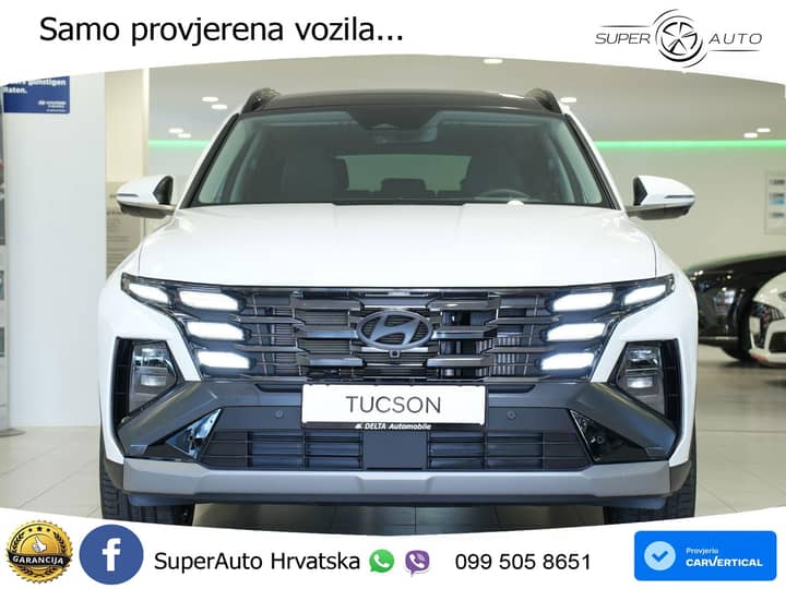 Hyundai Tucson 1.6T 4WD Aut. Prime 268 KS, LED+ACC+VIRT+4xGR SJED+360+VIRT+PARK