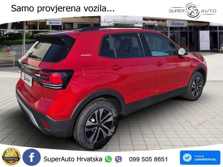 VW T-Cross 1.5 TSI DSG Energy 150 KS, LED+ACC+VIRT+GR SJED+KAM+PARK