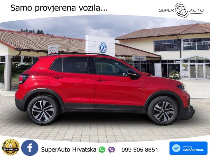 VW T-Cross 1.5 TSI DSG Energy 150 KS, LED+ACC+VIRT+GR SJED+KAM+PARK